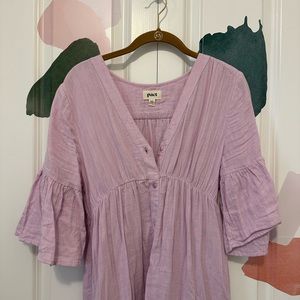 Pact Women's English Lavender The Coastal Midi Dress